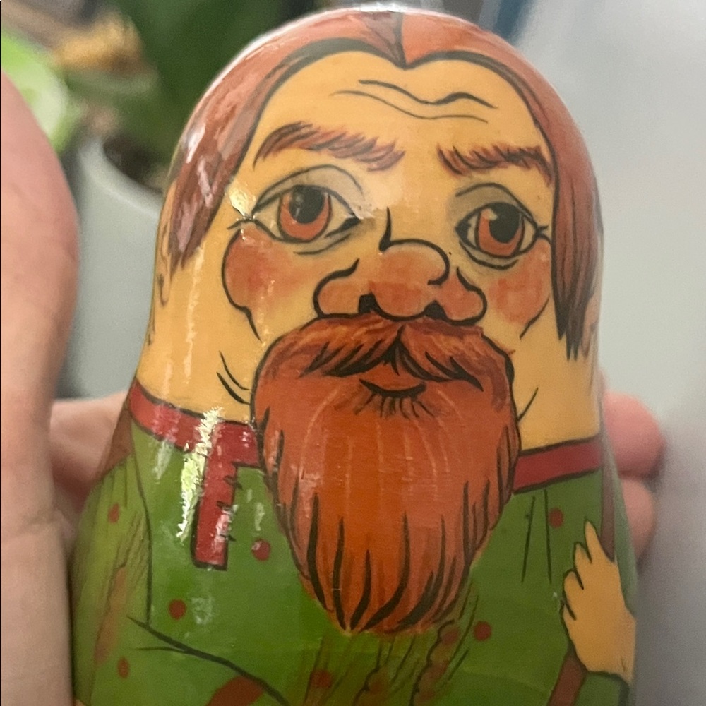 Matryoshka Russian Nesting Dolls -Vintage 1993 -Signed - Picture 3 of 17